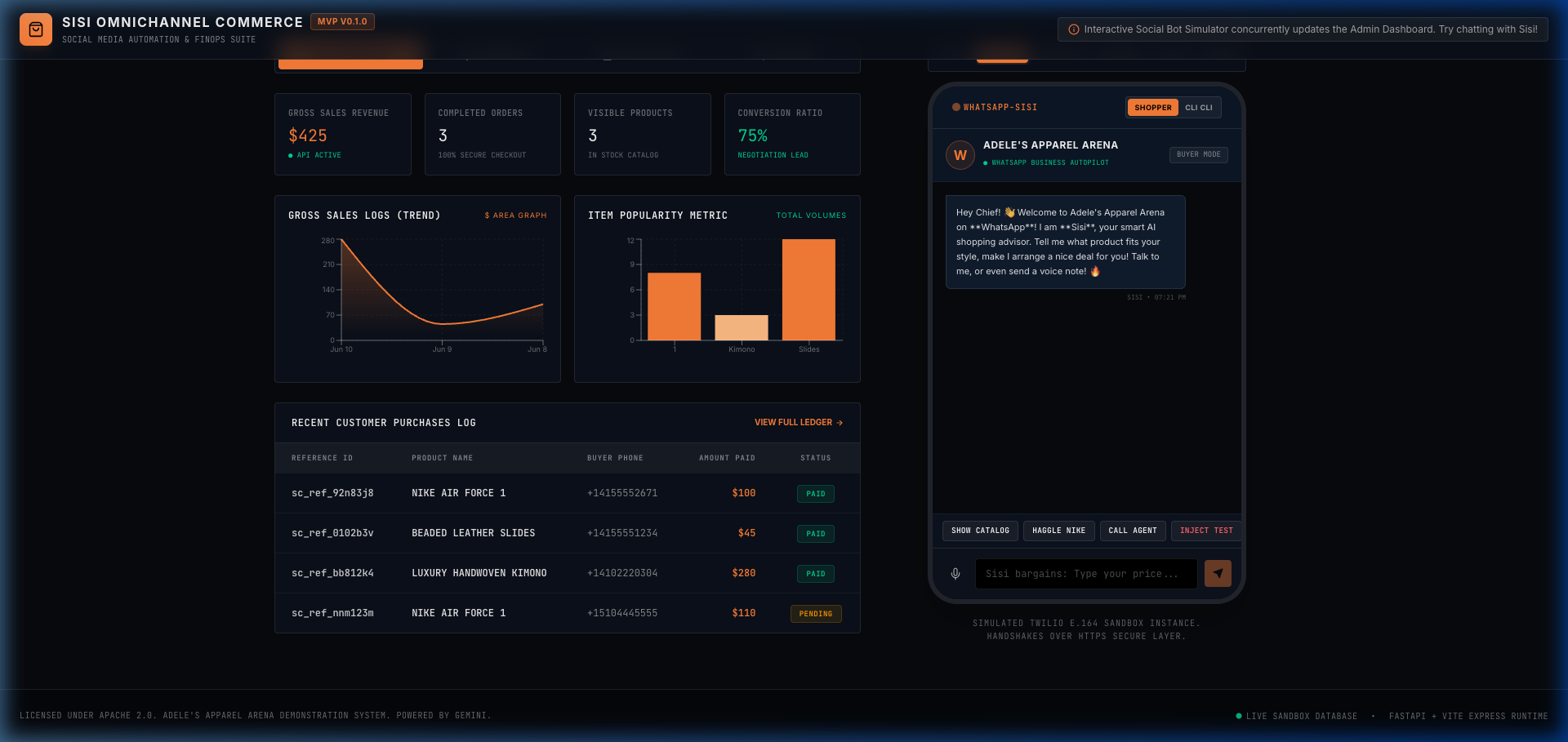 Autonomous Commerce Agent